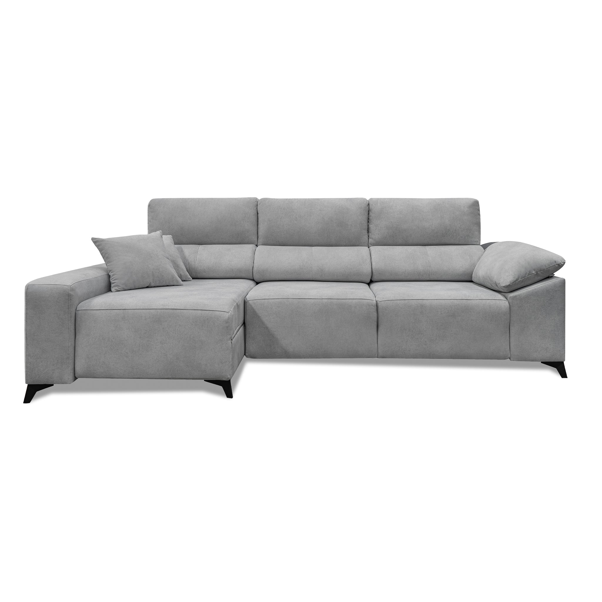 Sofá chaiselongue con arcón