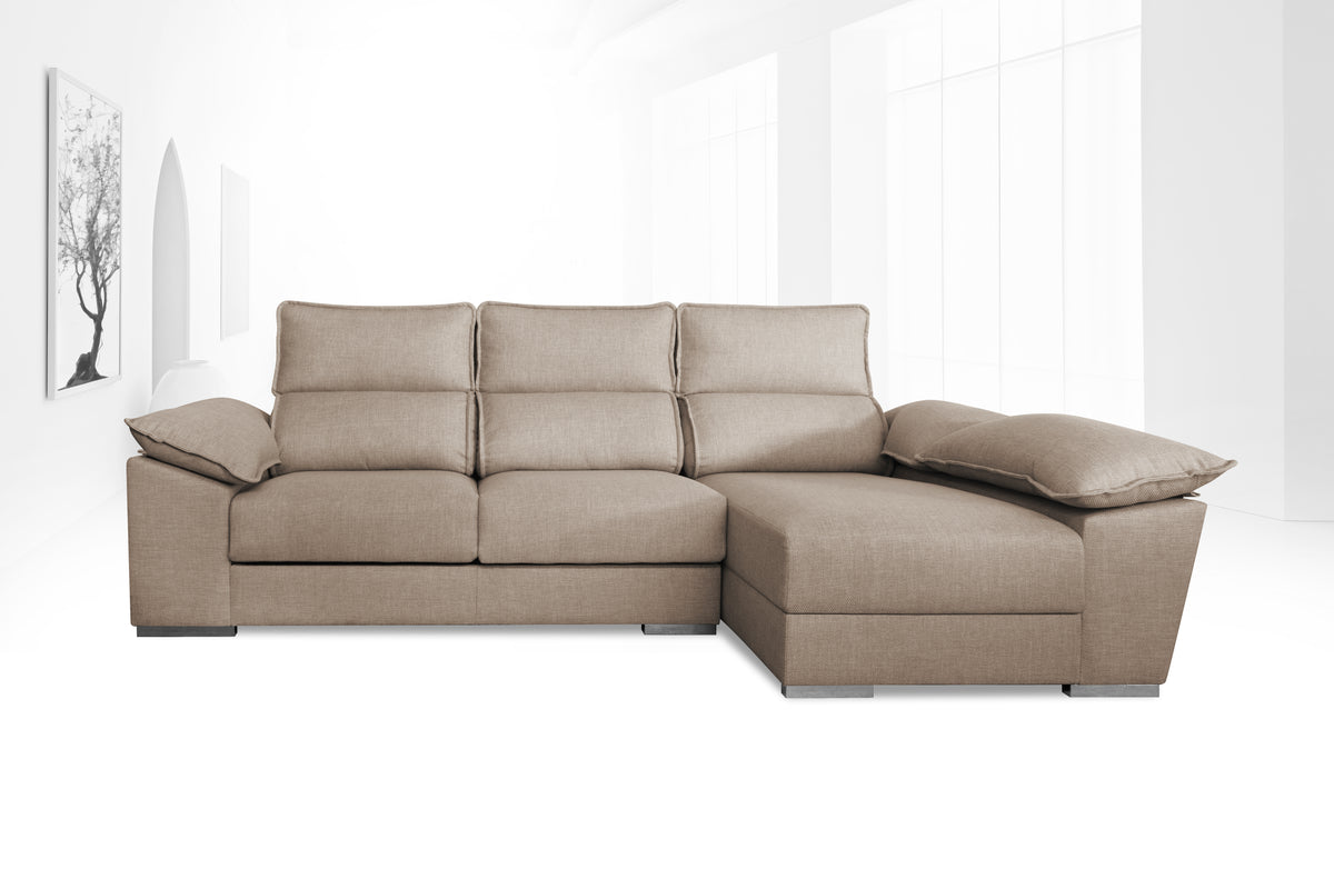 Chaiselongue de calidad con arcón barato